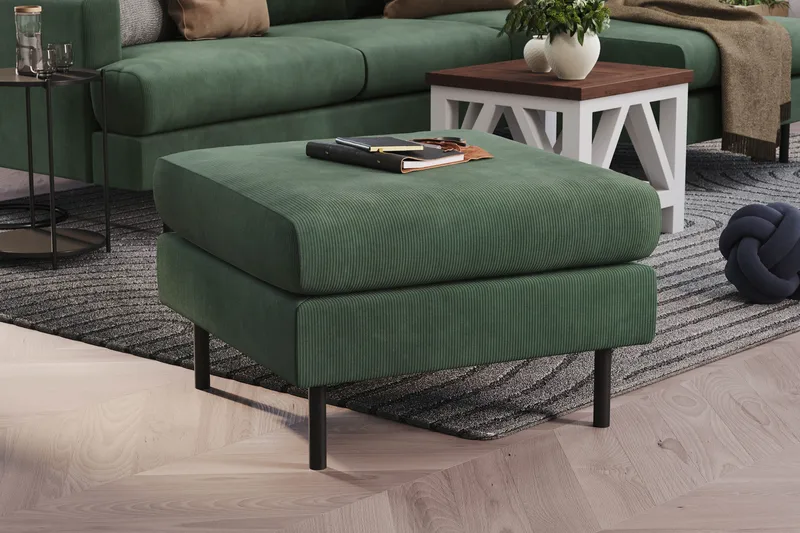 Menard Compact Fotskammel 68 cm - Grønn - Møbler - Stoler - Krakk - Fotskammel