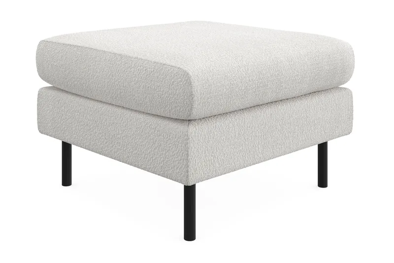 Menard Compact Fotskammel 68 cm - Hvit - Møbler - Stoler - Krakk - Fotskammel