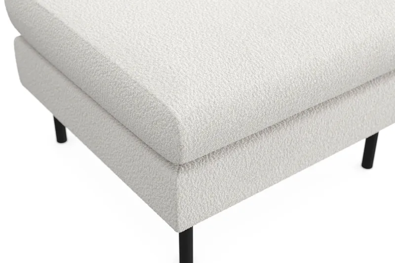 Menard Compact Fotskammel 68 cm - Hvit - Møbler - Stoler - Krakk - Fotskammel