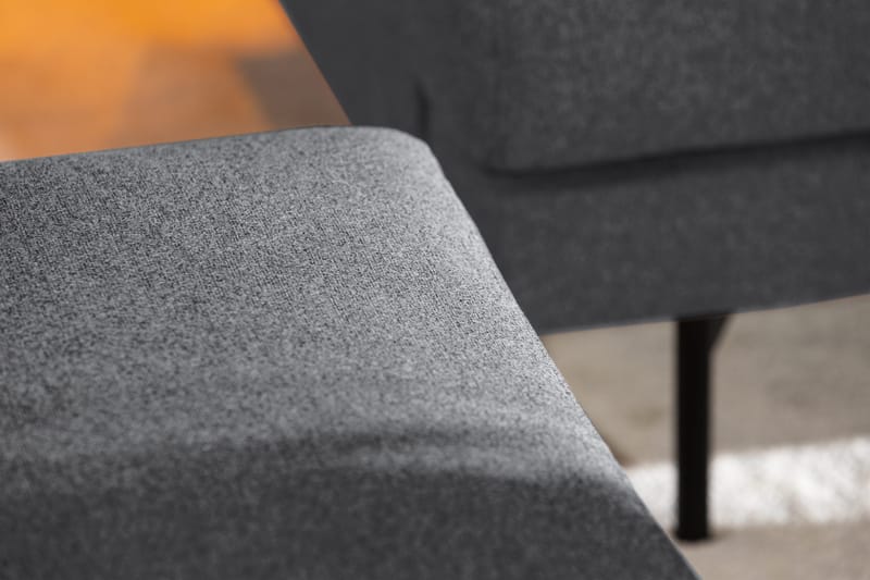 Menard Fotskammel - Mørkegrå - Møbler - Stoler - Krakk - Fotskammel