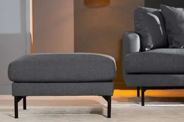 Menard Fotskammel - Mørkegrå - Møbler - Stoler - Krakk - Fotskammel