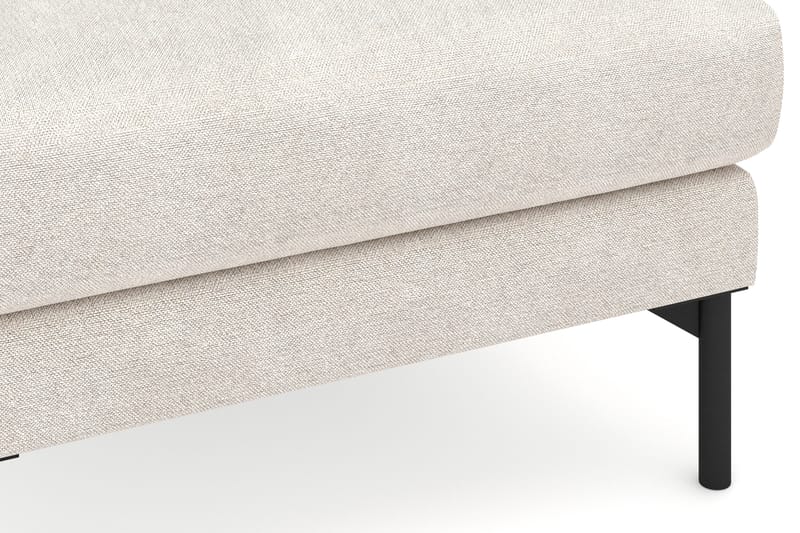 Fotskammel Menard i Stoff - Beige - Møbler - Stoler - Krakk - Fotskammel