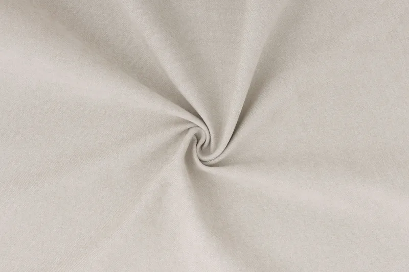 Fotskammel Menard i Stoff - Beige - Møbler - Stoler - Krakk - Fotskammel