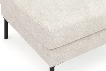 Fotskammel Menard i Stoff - Beige - Møbler - Stoler - Krakk - Fotskammel