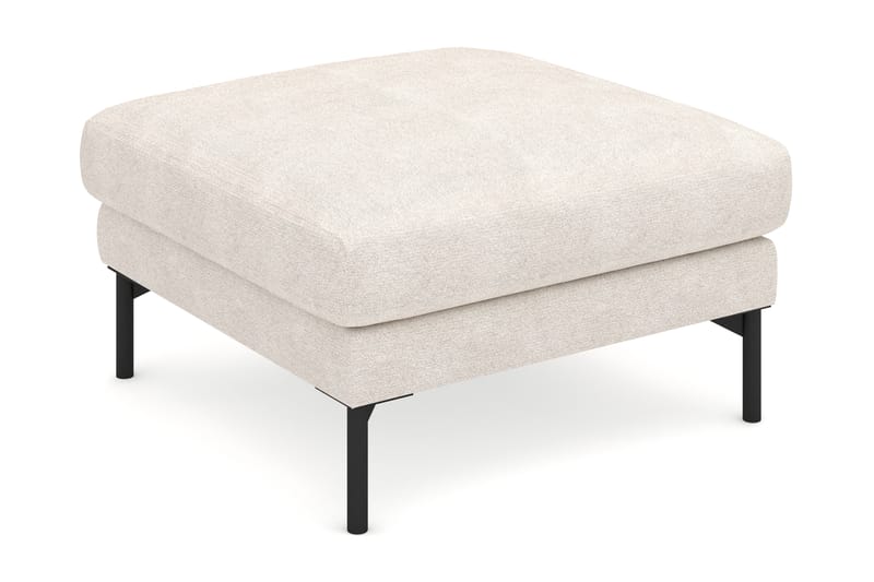 Fotskammel Menard i Stoff - Beige - Møbler - Stoler - Krakk - Fotskammel