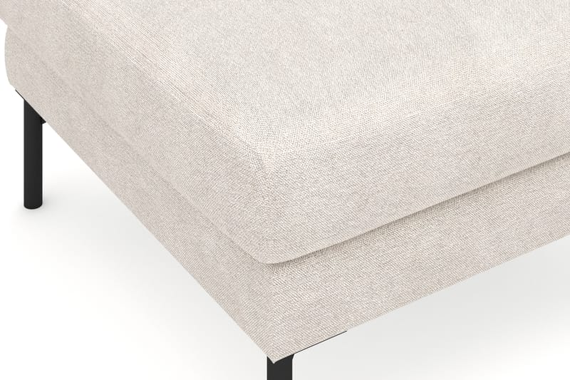 Fotskammel Menard i Stoff - Beige - Møbler - Stoler - Krakk - Fotskammel