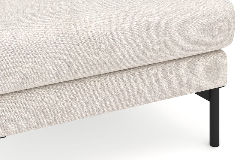 Fotskammel Menard i Stoff - Beige - Møbler - Stoler - Krakk - Fotskammel