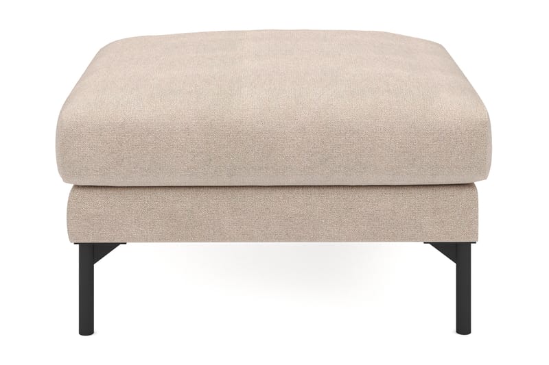 Fotskammel Menard i Stoff - Beige - Møbler - Stoler - Krakk - Fotskammel