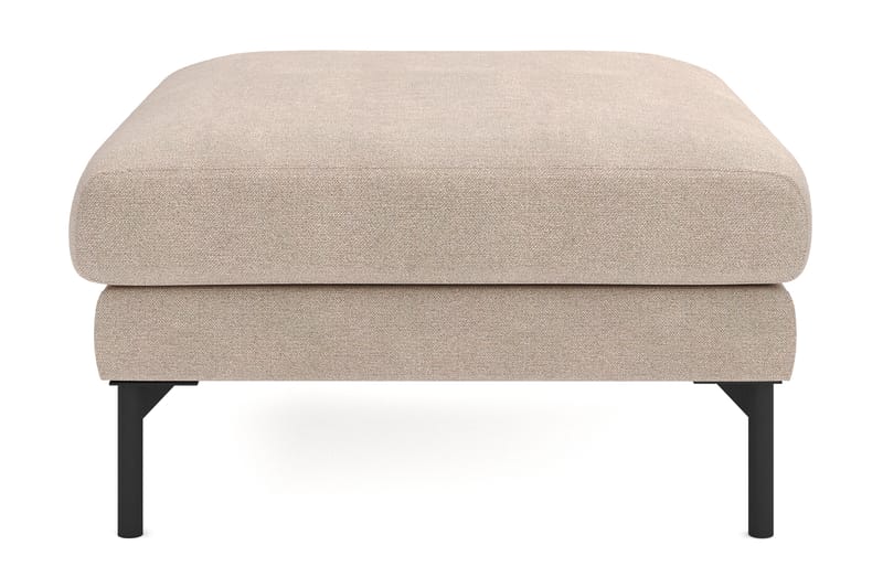 Fotskammel Menard i Stoff - Beige - Møbler - Stoler - Krakk - Fotskammel
