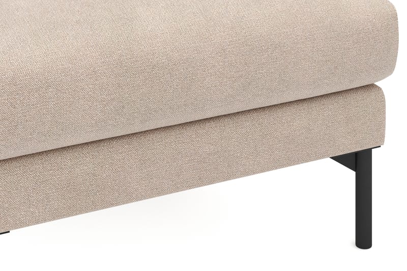 Fotskammel Menard i Stoff - Beige - Møbler - Stoler - Krakk - Fotskammel