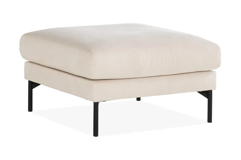 Menard Manchester Fotskammel 87 cm bred - Beige - Møbler - Stoler - Krakk - Fotskammel