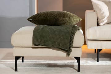 Menard Manchester Fotskammel 87 cm bred - Beige - Møbler - Stoler - Krakk - Fotskammel