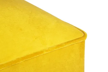 Mostert Fotskammel - Gul - Møbler - Stoler - Krakk - Fotskammel