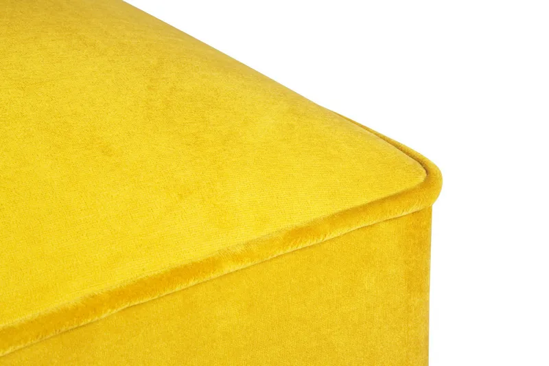 Mostert Fotskammel - Gul - Møbler - Stoler - Krakk - Fotskammel