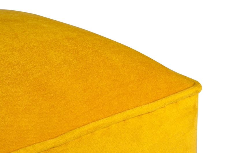 Mostert Fotskammel - Gul - Møbler - Stoler - Krakk - Fotskammel