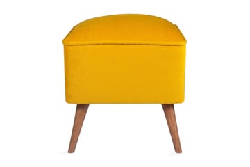 Mostert Fotskammel - Gul - Møbler - Stoler - Krakk - Fotskammel