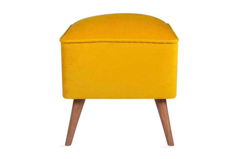 Mostert Fotskammel - Gul - Møbler - Stoler - Krakk - Fotskammel