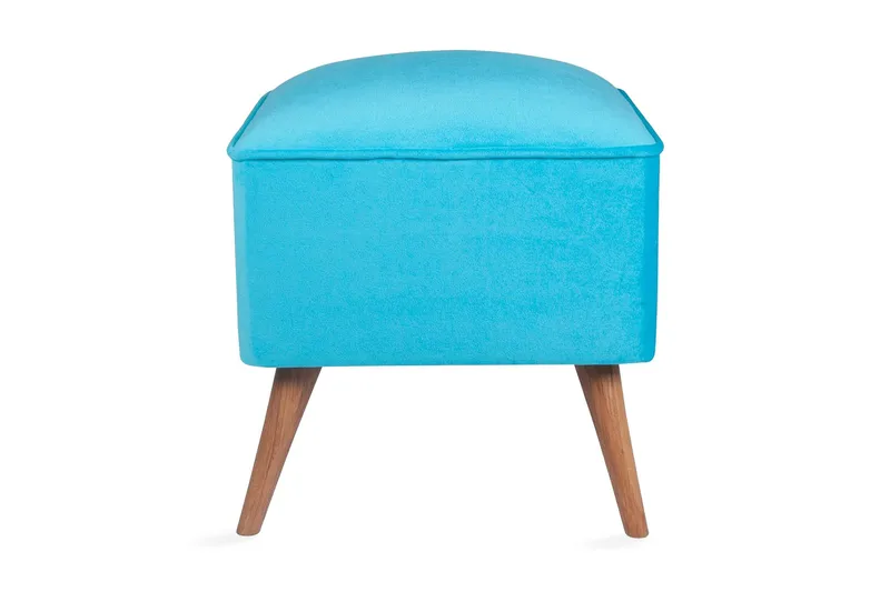 Mostert Fotskammel - Turkis - Møbler - Stoler - Krakk - Fotskammel