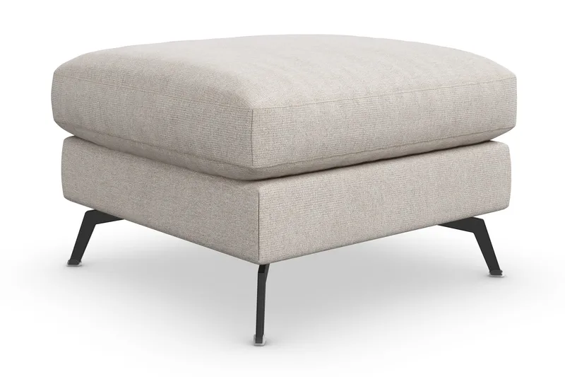 Ocean Lyx Fotskammel - Beige - Møbler - Stoler - Krakk - Fotskammel