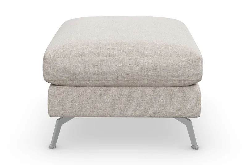 Ocean Lyx Fotskammel - Beige - Møbler - Stoler - Krakk - Fotskammel