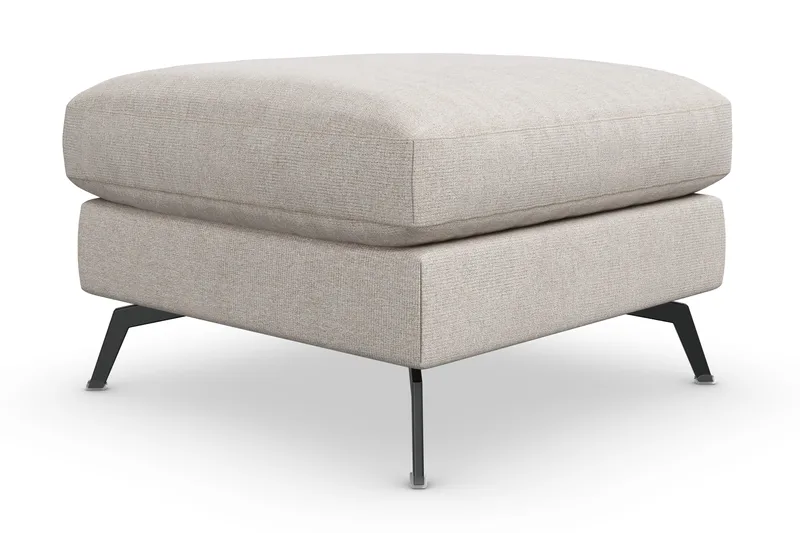 Ocean Lyx Fotskammel - Beige - Møbler - Stoler - Krakk - Fotskammel