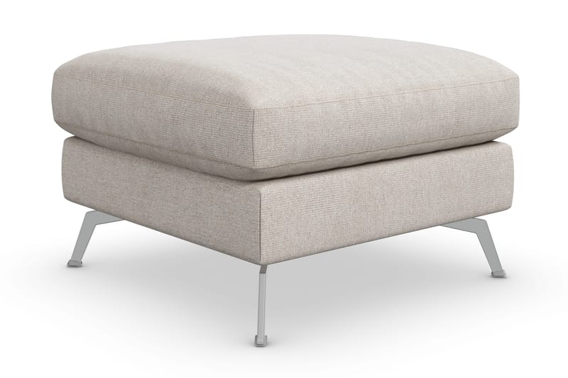 Ocean Lyx Fotskammel - Beige - Møbler - Stoler - Krakk - Fotskammel