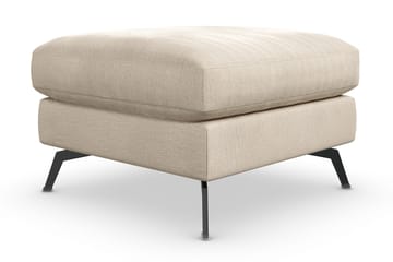 Ocean Lyx Fotskammel - Beige/Fløyel - Møbler - Stoler - Krakk - Fotskammel