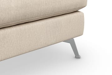 Ocean Lyx Fotskammel - Beige/Fløyel - Møbler - Stoler - Krakk - Fotskammel