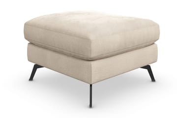 Ocean Lyx Fotskammel - Beige/Fløyel - Møbler - Stoler - Krakk - Fotskammel
