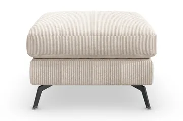 Ocean Lyx Fotskammel - Beige/Svart - Møbler - Stoler - Krakk - Fotskammel