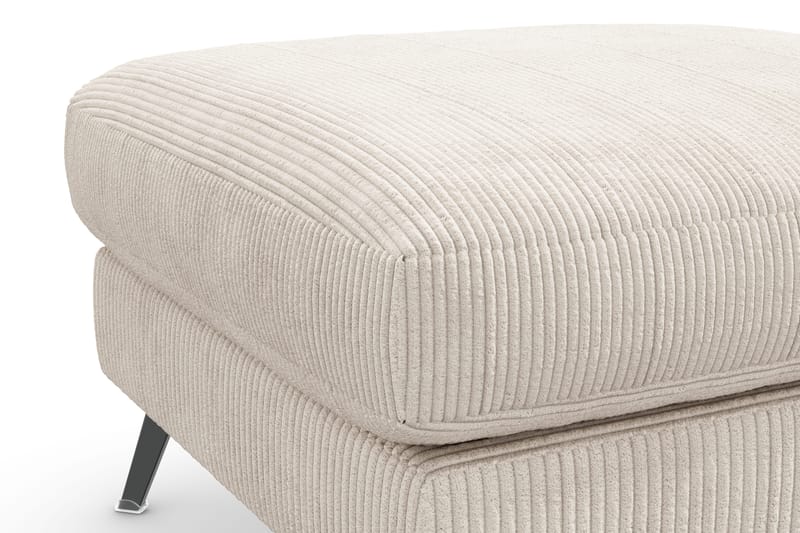 Ocean Lyx Fotskammel - Beige/Svart - Møbler - Stoler - Krakk - Fotskammel