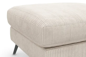 Ocean Lyx Fotskammel - Beige/Svart - Møbler - Stoler - Krakk - Fotskammel