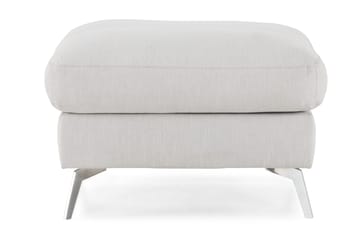 Ocean Lyx Fotskammel - Linbeige/Kromben - Møbler - Stoler - Krakk - Fotskammel