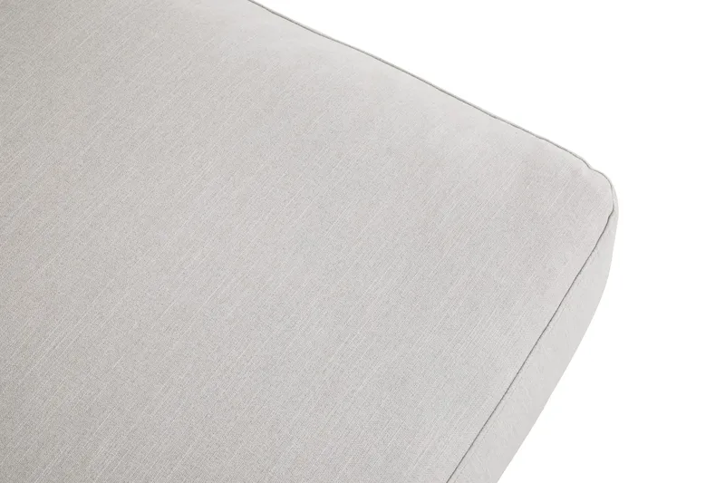 Ocean Lyx Fotskammel - Linbeige/Svarte Ben - Møbler - Stoler - Krakk - Fotskammel