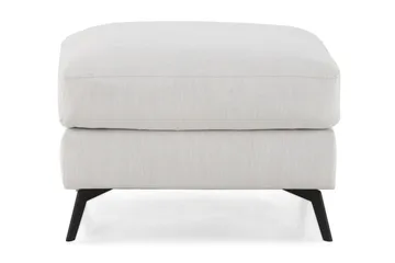 Ocean Lyx Fotskammel - Linbeige/Svarte Ben - Møbler - Stoler - Krakk - Fotskammel