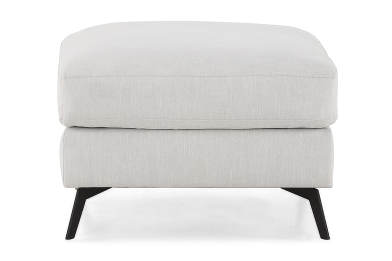 Ocean Lyx Fotskammel - Linbeige/Svarte Ben - Møbler - Stoler - Krakk - Fotskammel