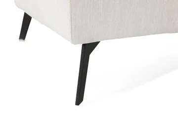 Ocean Lyx Fotskammel - Linbeige/Svarte Ben - Møbler - Stoler - Krakk - Fotskammel
