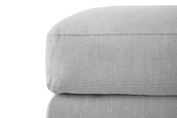 Ocean Lyx Fotskammel - Lingrå Kromben - Møbler - Stoler - Krakk - Fotskammel