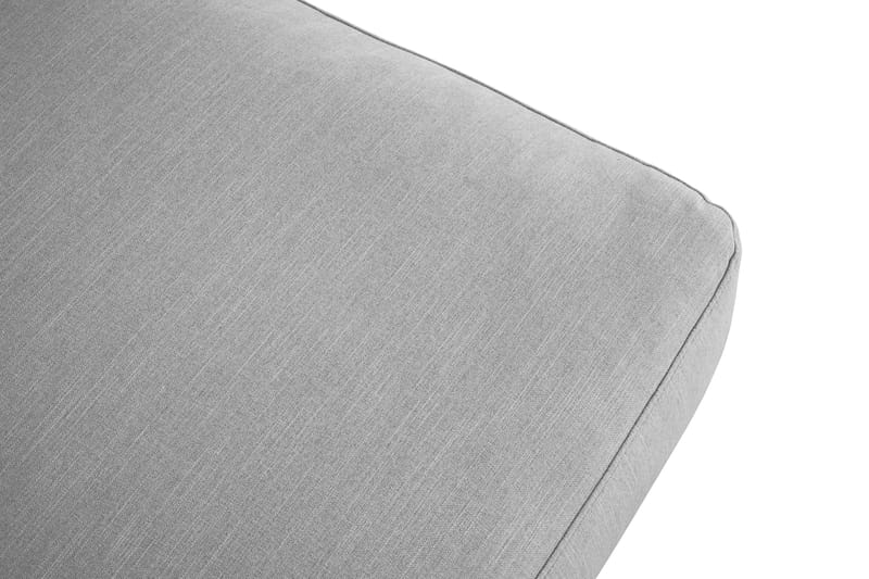 Ocean Lyx Fotskammel - Lingrå Kromben - Møbler - Stoler - Krakk - Fotskammel