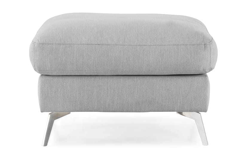 Ocean Lyx Fotskammel - Lingrå Kromben - Møbler - Stoler - Krakk - Fotskammel