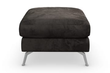 Ocean Lyx Fotskammel - Mørkegrå/Fløyel - Møbler - Stoler - Krakk - Fotskammel