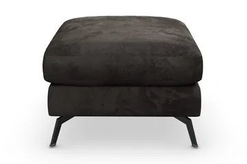 Ocean Lyx Fotskammel - Mørkegrå/Fløyel - Møbler - Stoler - Krakk - Fotskammel