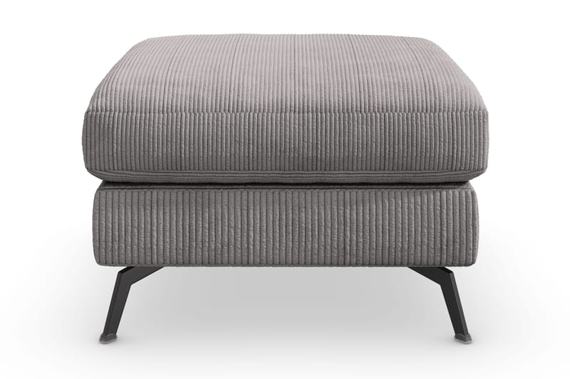 Ocean Lyx Fotskammel - Mørkegrå/Svart - Møbler - Stoler - Krakk - Fotskammel