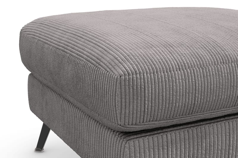 Ocean Lyx Fotskammel - Mørkegrå/Svart - Møbler - Stoler - Krakk - Fotskammel