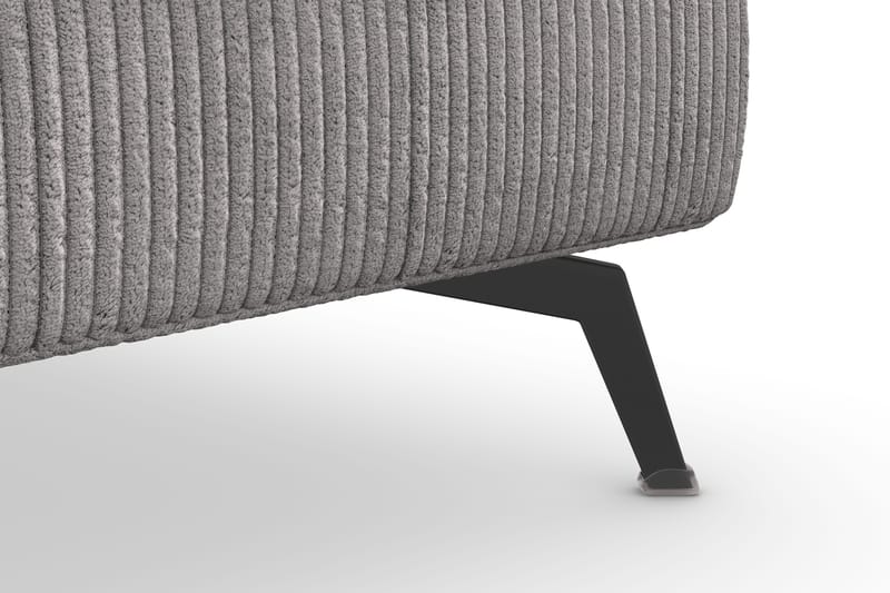 Ocean Lyx Fotskammel - Mørkegrå/Svart - Møbler - Stoler - Krakk - Fotskammel