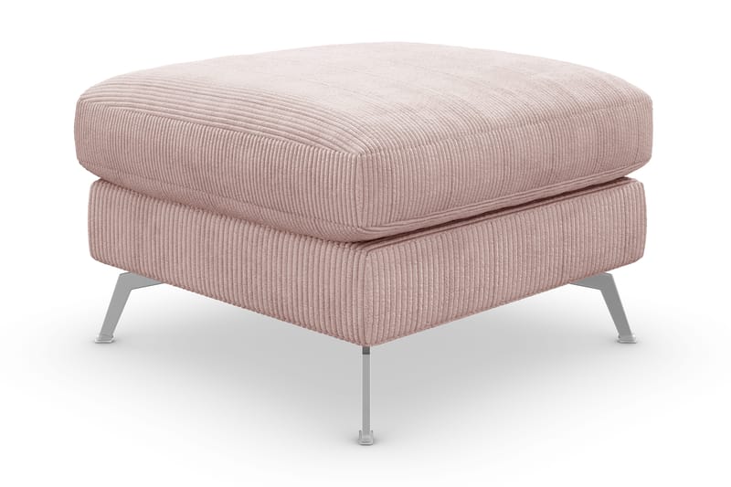 Ocean Lyx Fotskammel, Rosa/Krom
