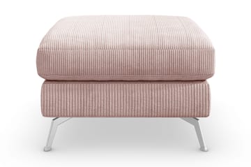 Ocean Lyx Fotskammel - Rosa/Krom - Møbler - Stoler - Krakk - Fotskammel