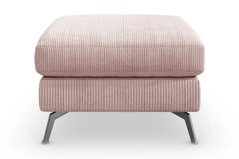 Ocean Lyx Fotskammel - Rosa/Svart - Møbler - Stoler - Krakk - Fotskammel