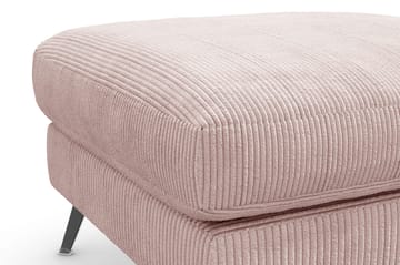 Ocean Lyx Fotskammel - Rosa/Svart - Møbler - Stoler - Krakk - Fotskammel