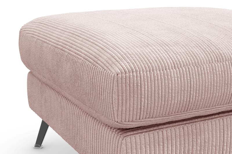 Ocean Lyx Fotskammel - Rosa/Svart - Møbler - Stoler - Krakk - Fotskammel